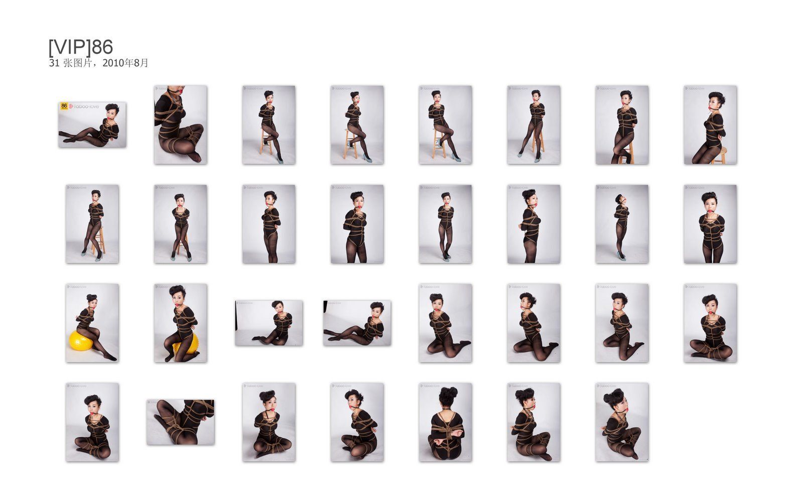 NO.086 過渡期作品 Taboo-love 禁忌攝影繩藝