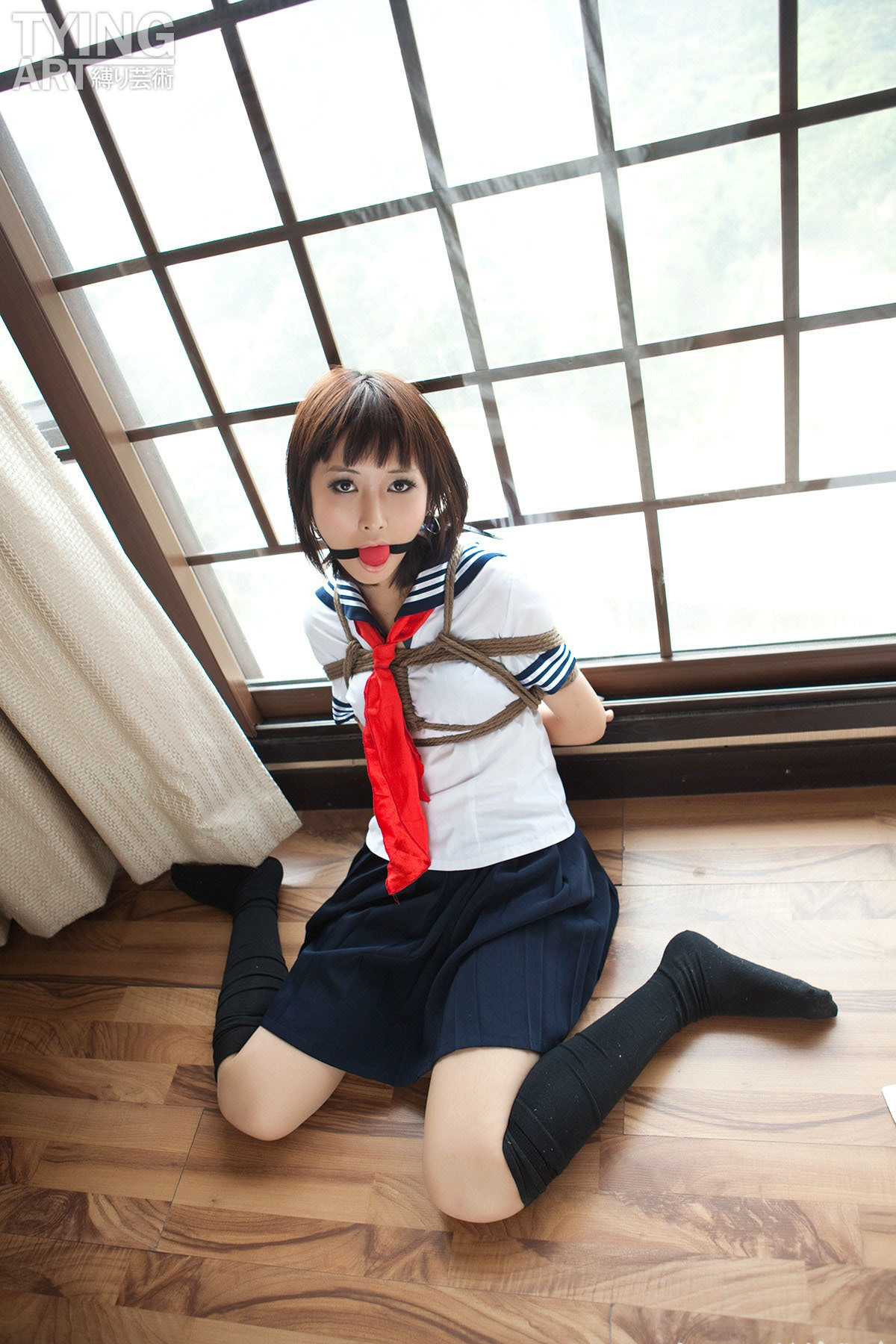 縛リ芸術 No.092 Dimdim 校园制服