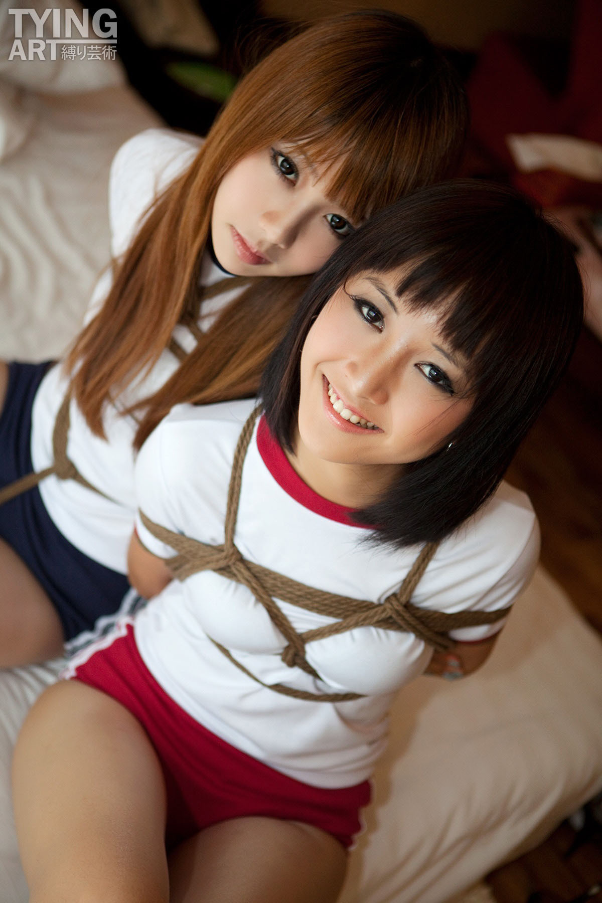 縛リ芸術 No.095 Shiryl Gym Suit 校园制服