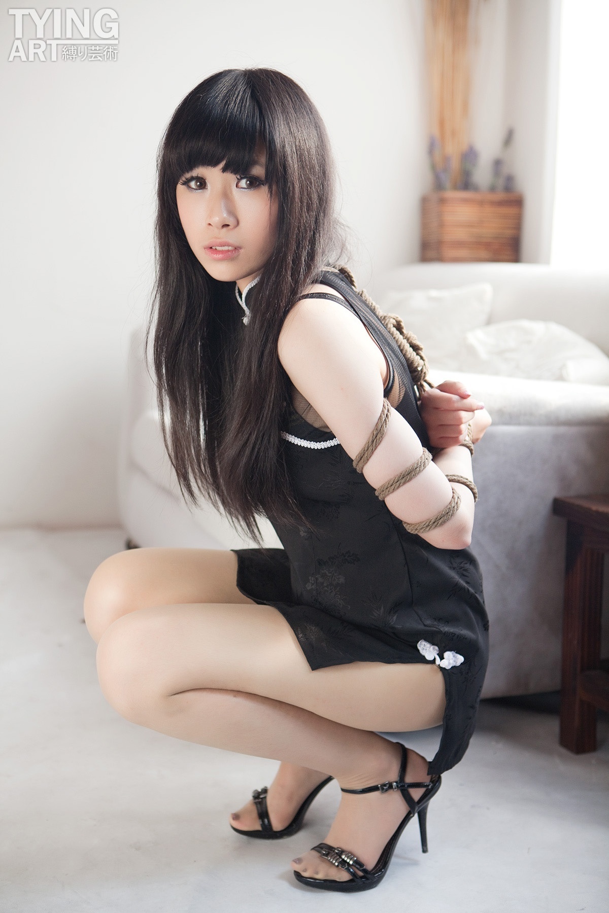 No.097 Yuko Chinese Dress TyingArt 縛リ芸術