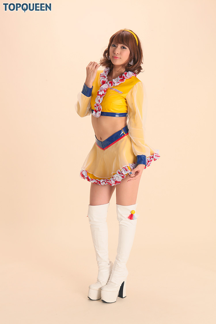 [TopQueen] 20121204 柴原麻衣@レースクイーン 日本制服性感美女