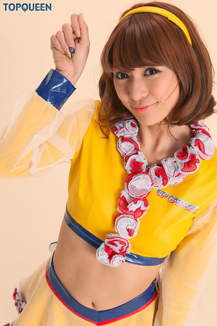 [TopQueen] 20121204 柴原麻衣@レースクイーン 日本制服性感美女