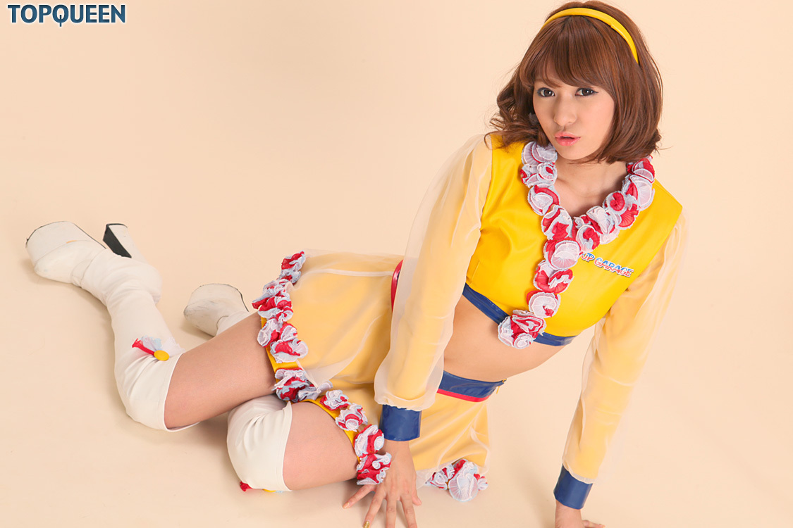 [TopQueen] 20121204 柴原麻衣@レースクイーン 日本制服性感美女