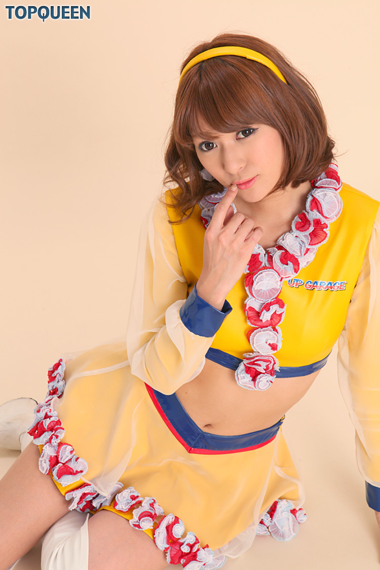 [TopQueen] 20121204 柴原麻衣@レースクイーン 日本制服性感美女