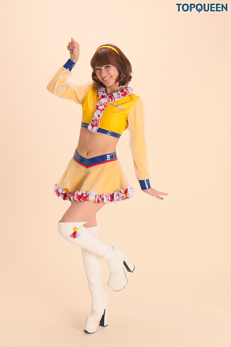 [TopQueen] 20121204 柴原麻衣@レースクイーン 日本制服性感美女