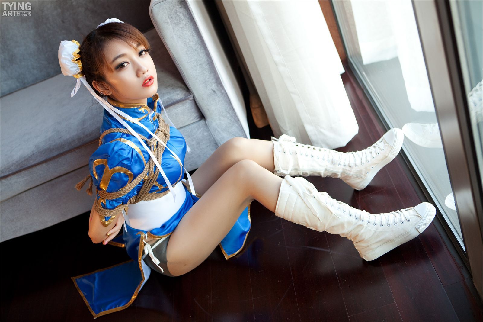 No.00344 Chun Li #1　Tyingart 捆绑摄影