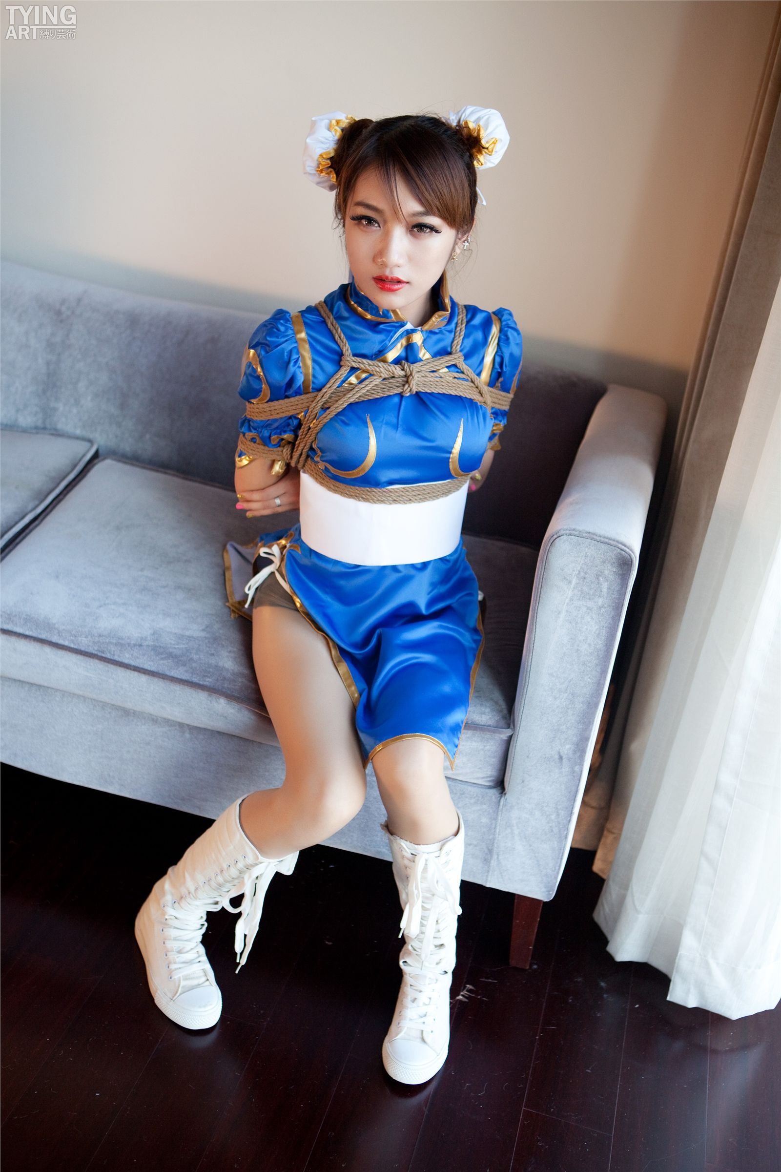 No.00344 Chun Li #1　Tyingart 捆绑摄影
