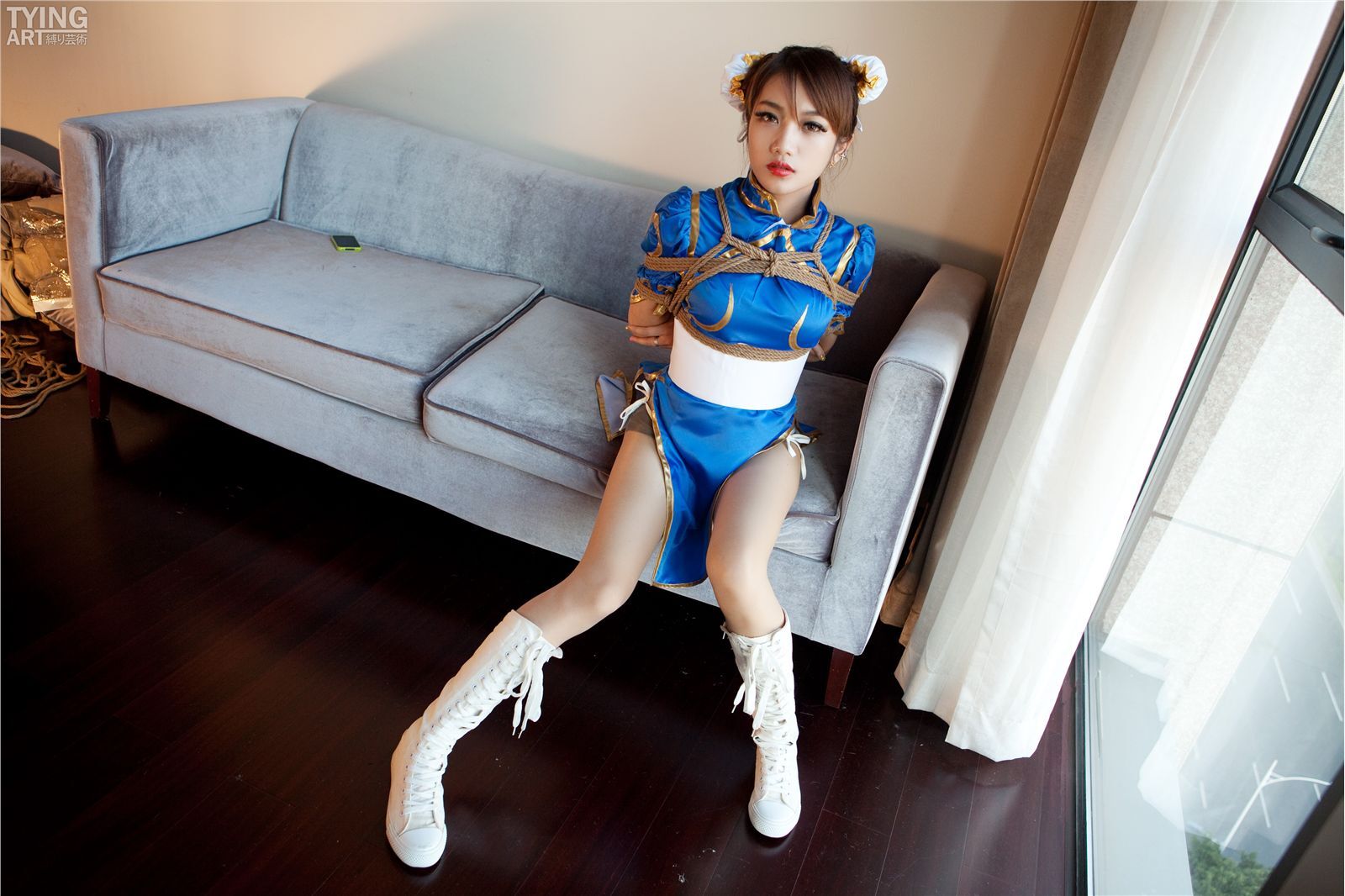 No.00344 Chun Li #1　Tyingart 捆绑摄影