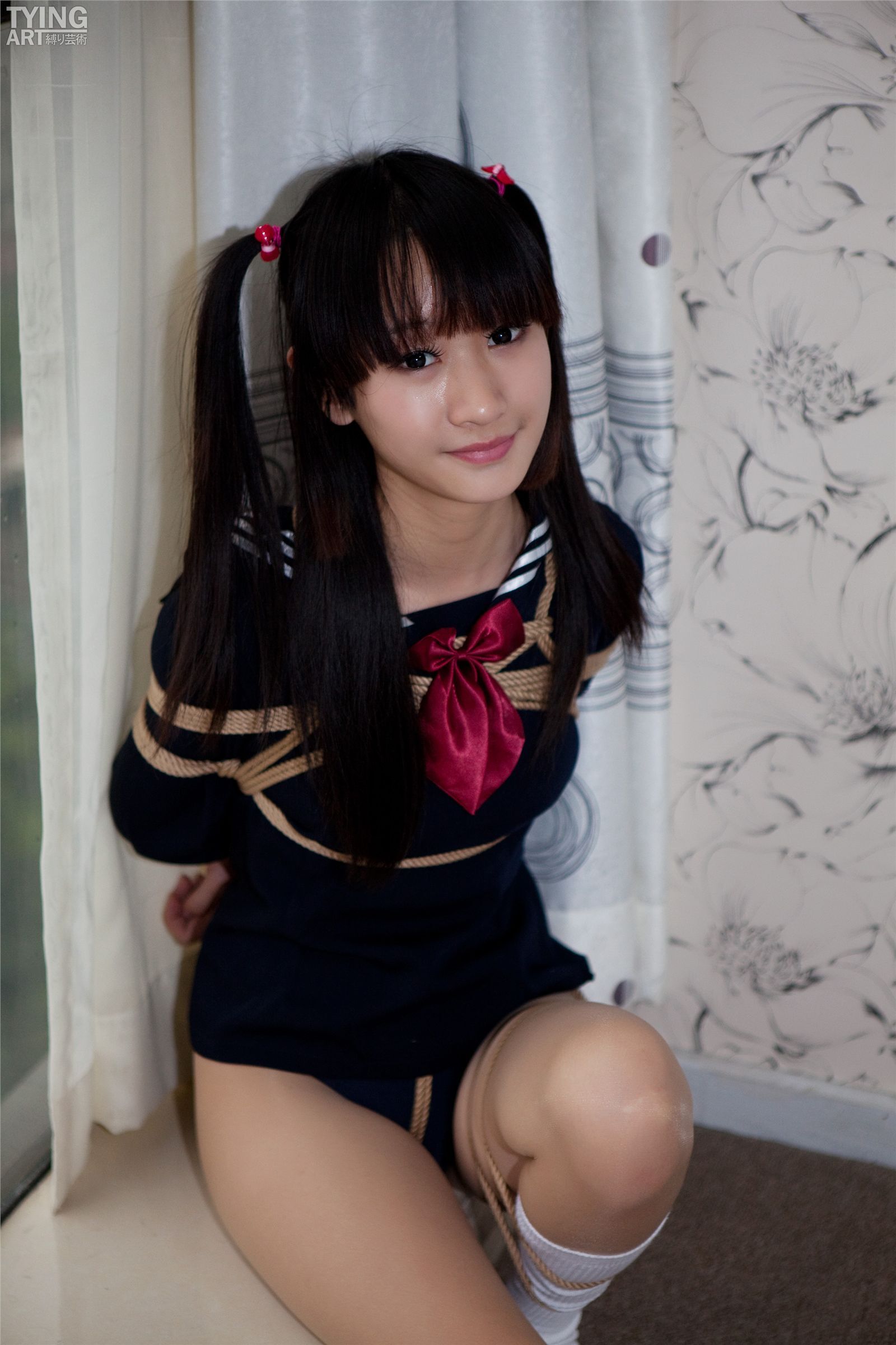 NO.00350 Two Ponytal #2 Tyingart美女捆绑摄影