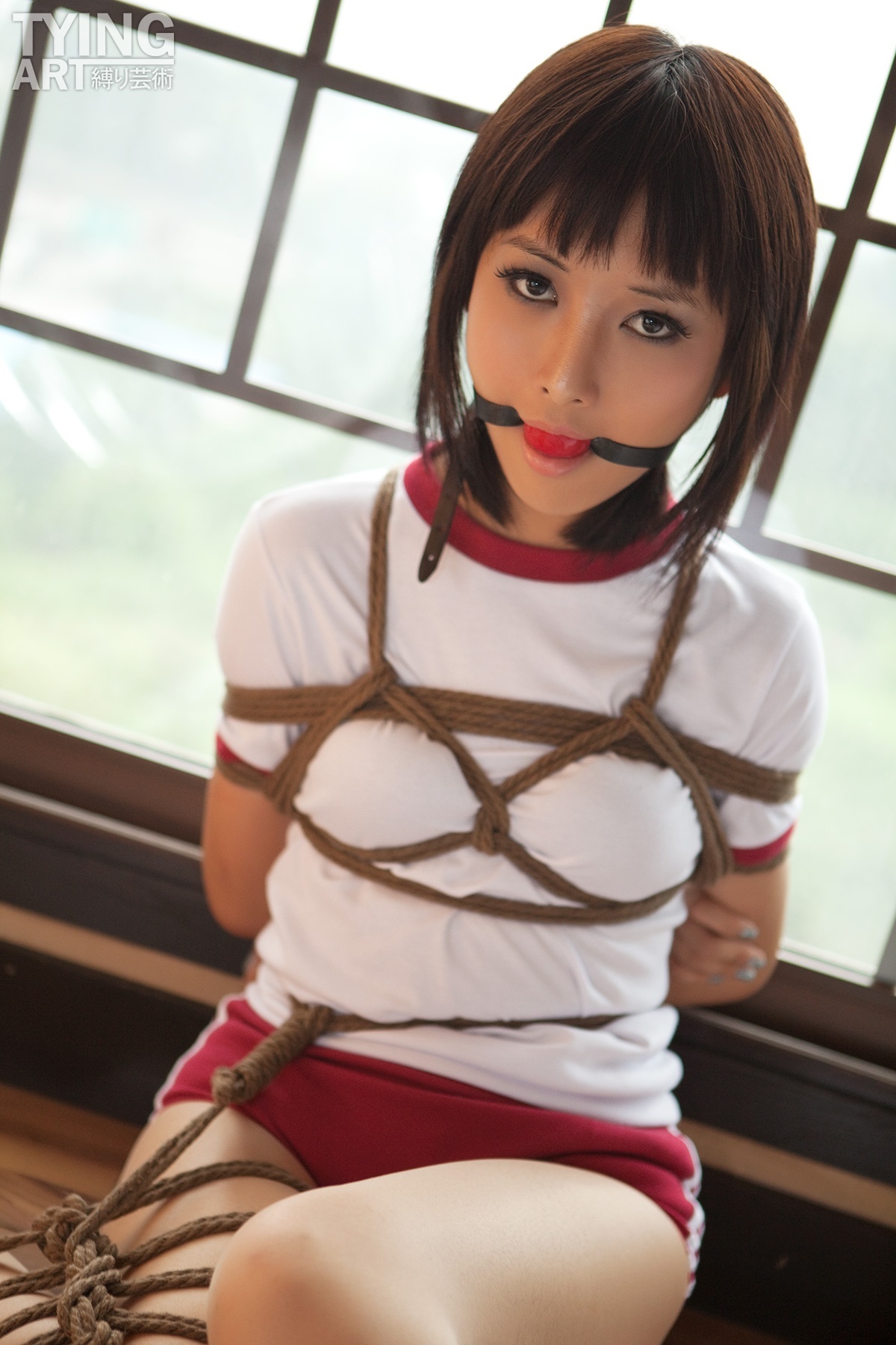 [TyingArt 縛リ芸術]No.138 Shiryl Gag And Gym 2[21P]