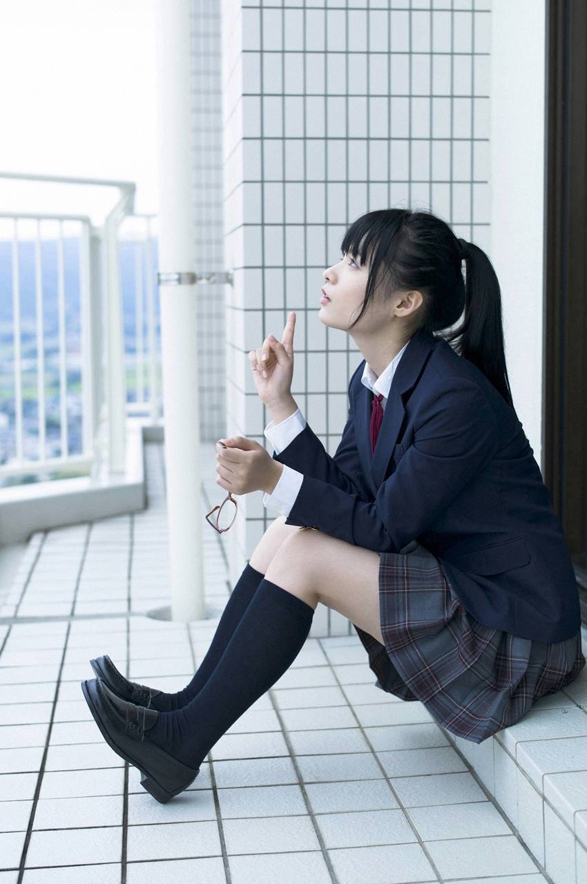 星名美津紀 – 美少女の制服の中　[WPB-net] No.151　日本女优写真