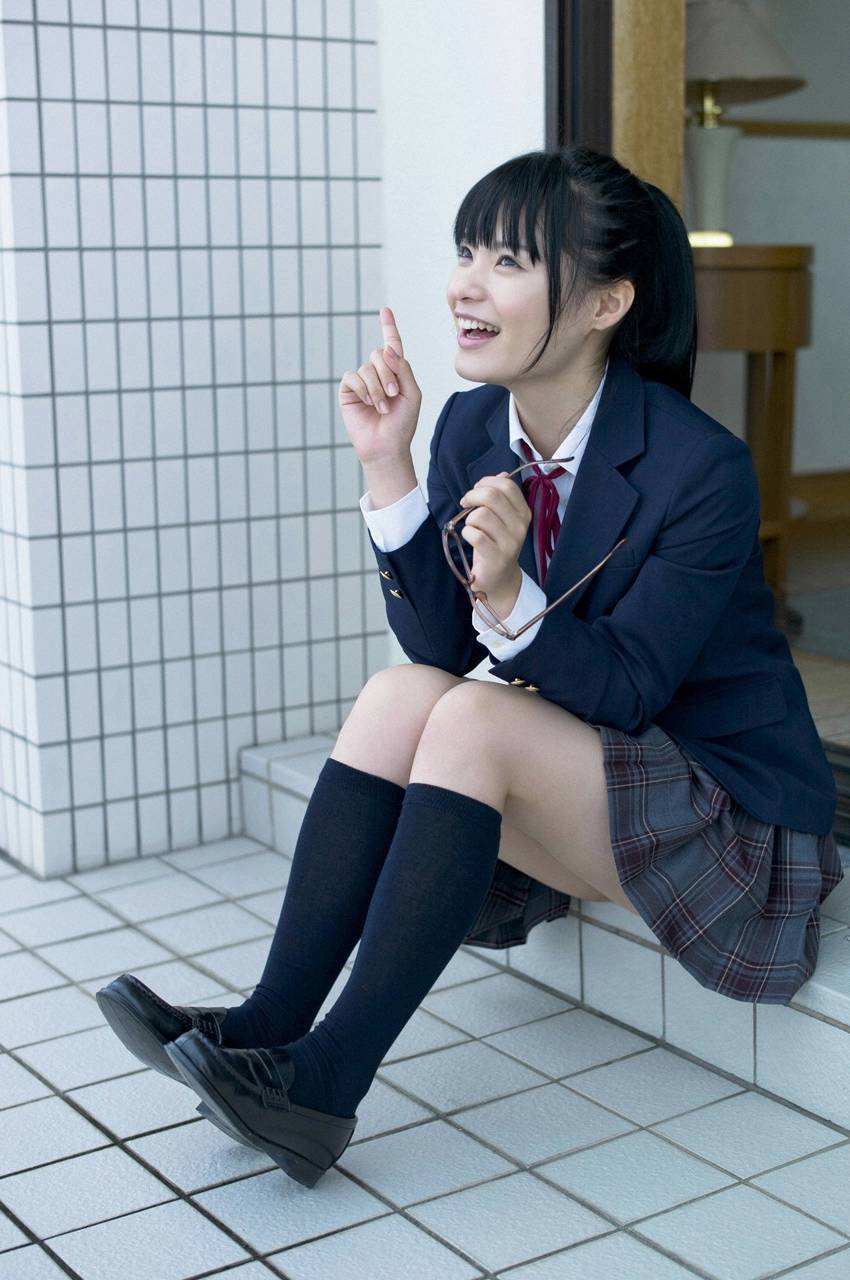 星名美津紀 – 美少女の制服の中　[WPB-net] No.151　日本女优写真