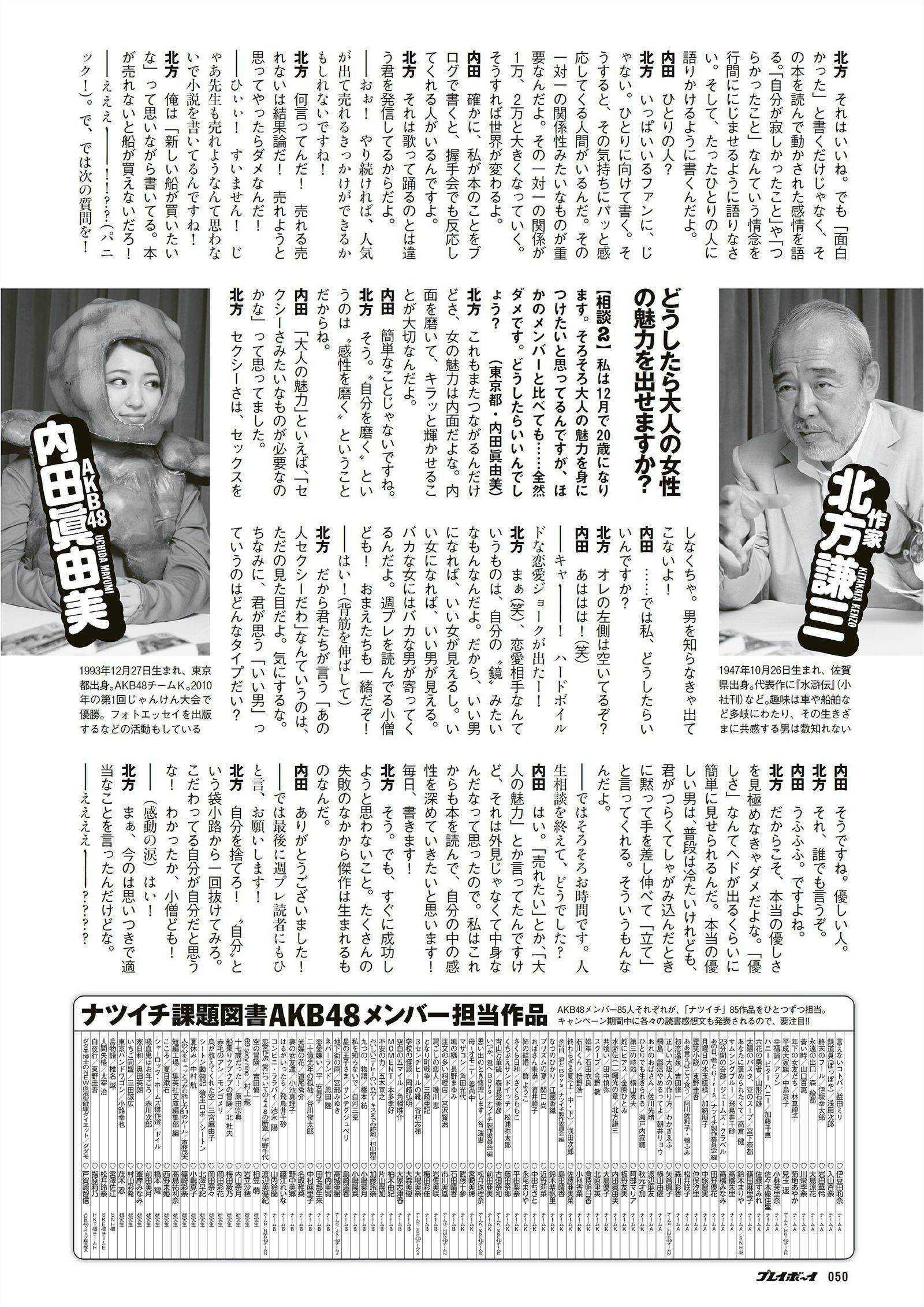 [Weekly Playboy] 2013 No.28 AKB48