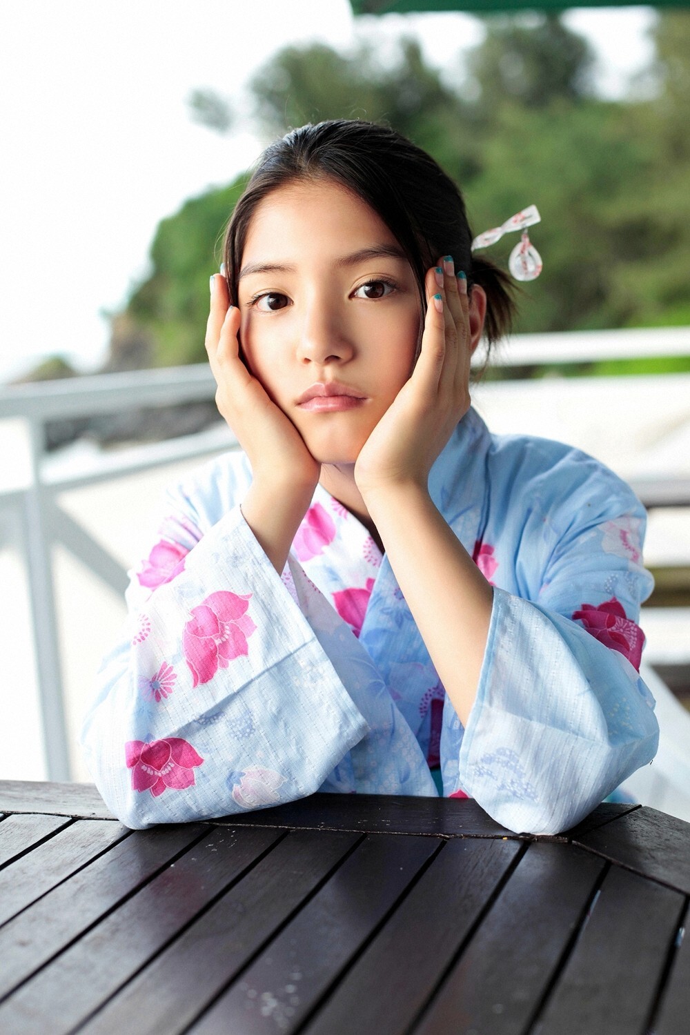 川島海荷 『夏少女、咲きます！』[YS Web] Vol.410