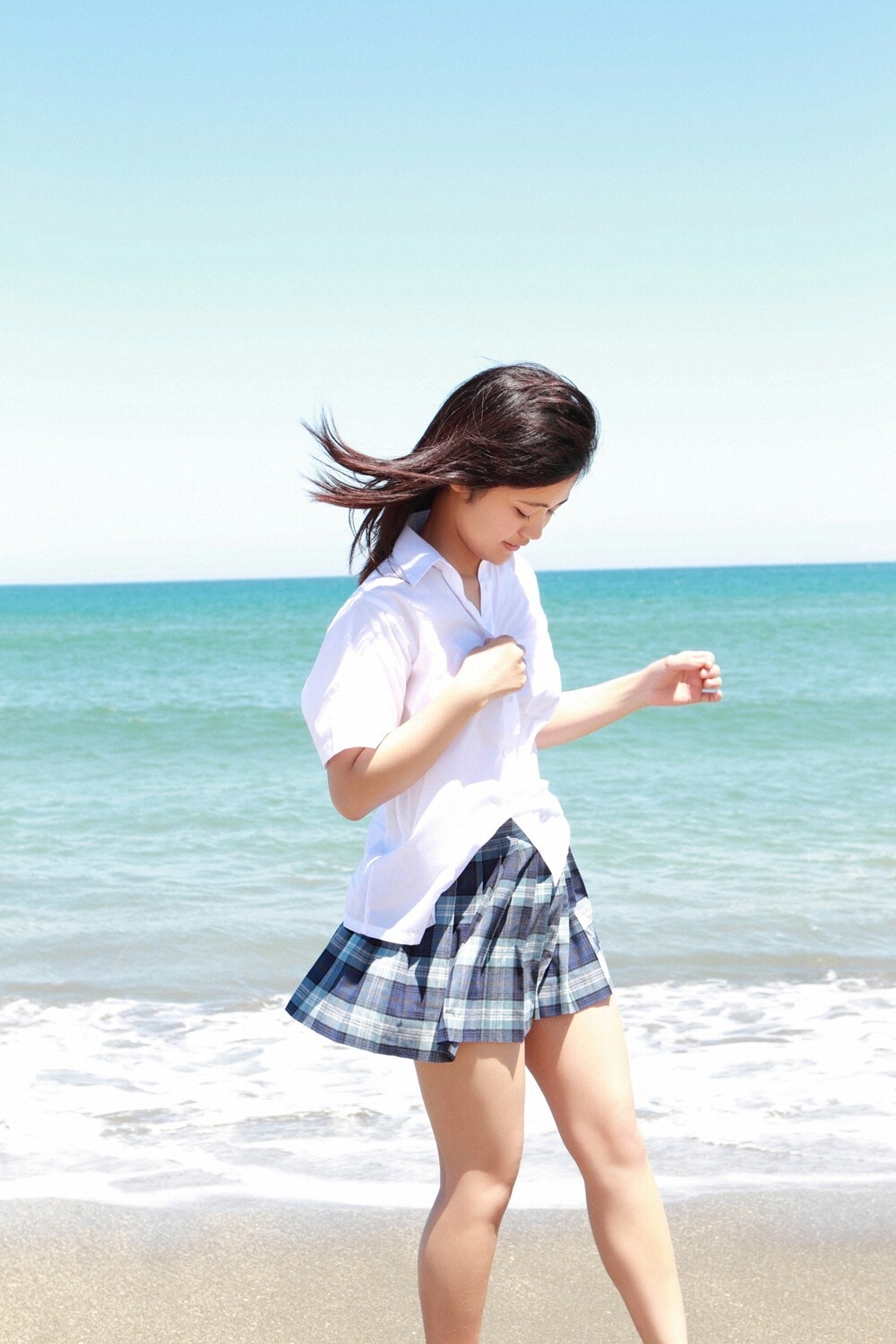 日本美女一のぴちぴち乙女 [YS Web] Vol.448 Hikari Agarie