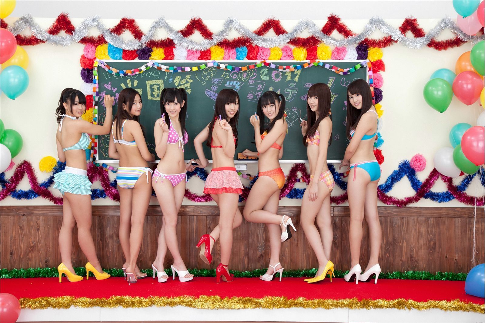 渡り廊下走り隊7 - RUNRUN x 7 学園祭 [YS Web] Vol.451  日本美女