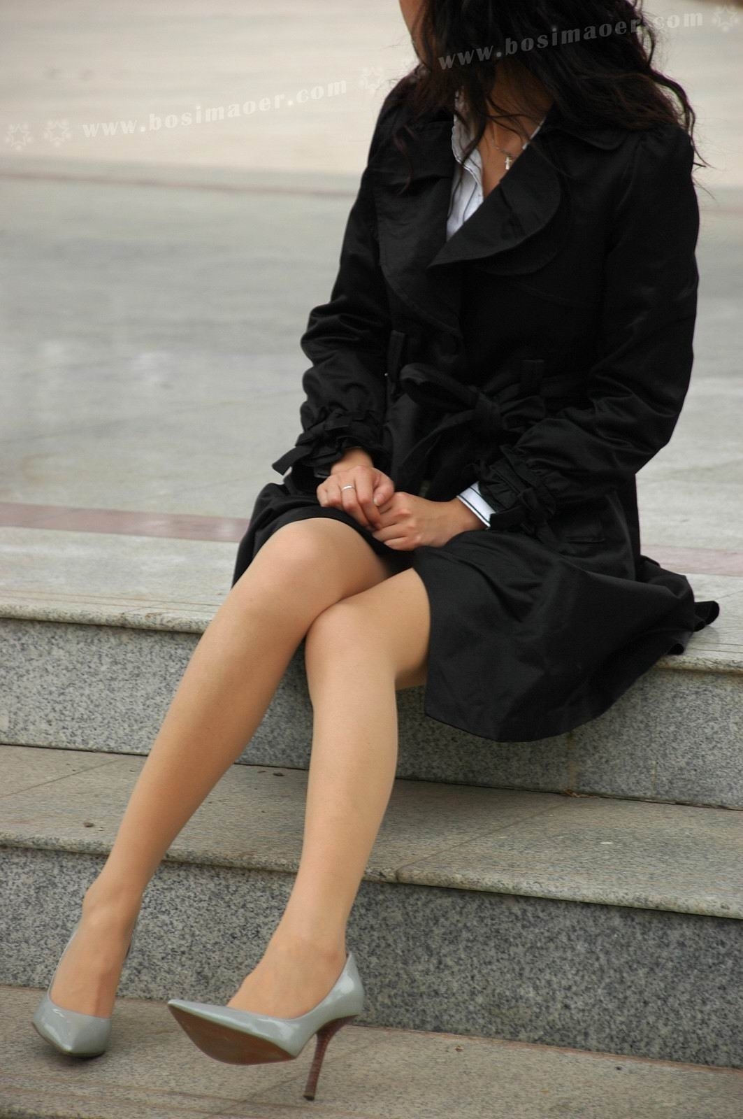 黑衣肉丝搭配 波斯猫儿丝袜合集精选Part38