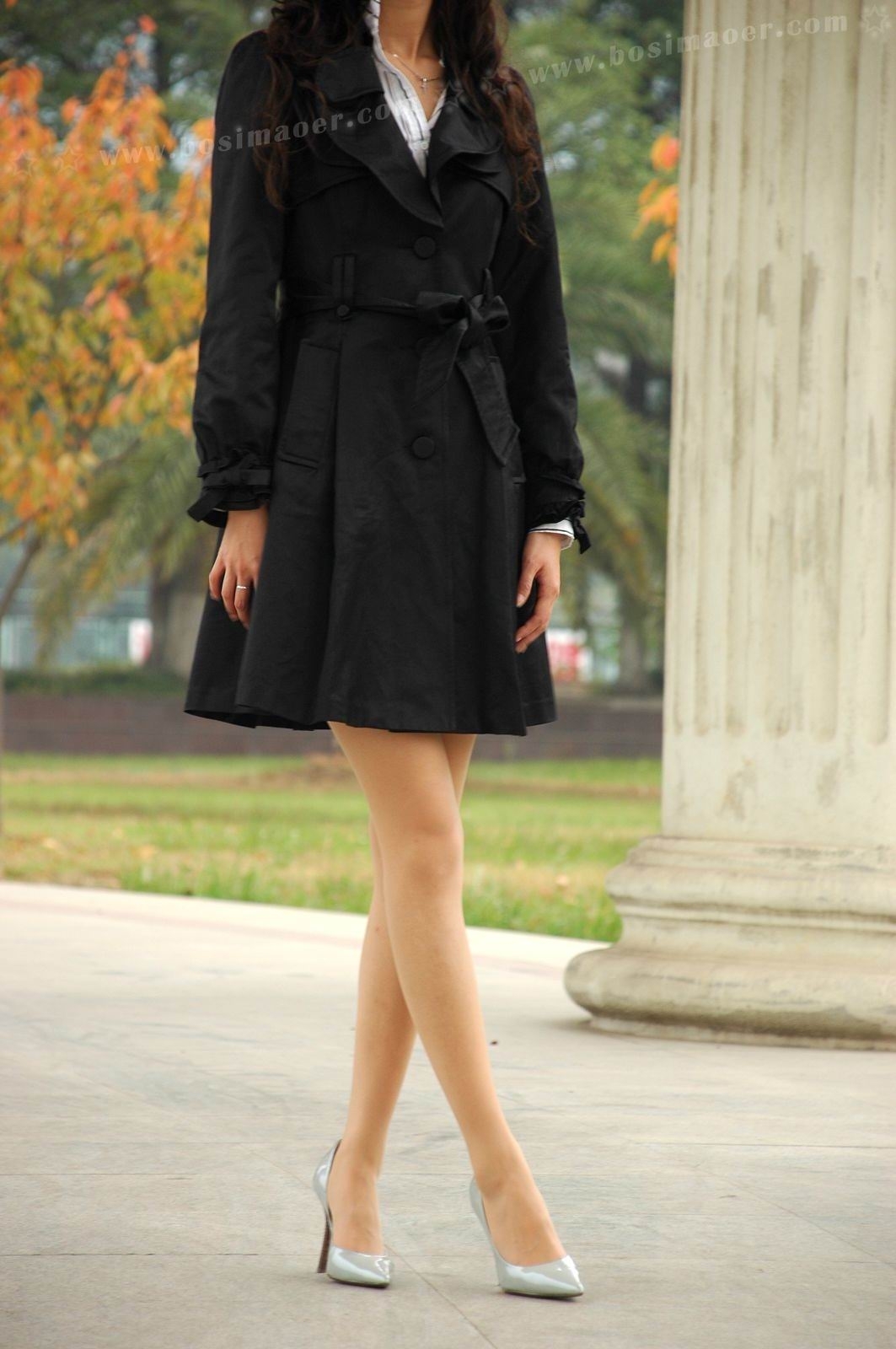 黑衣肉丝搭配 波斯猫儿丝袜合集精选Part38