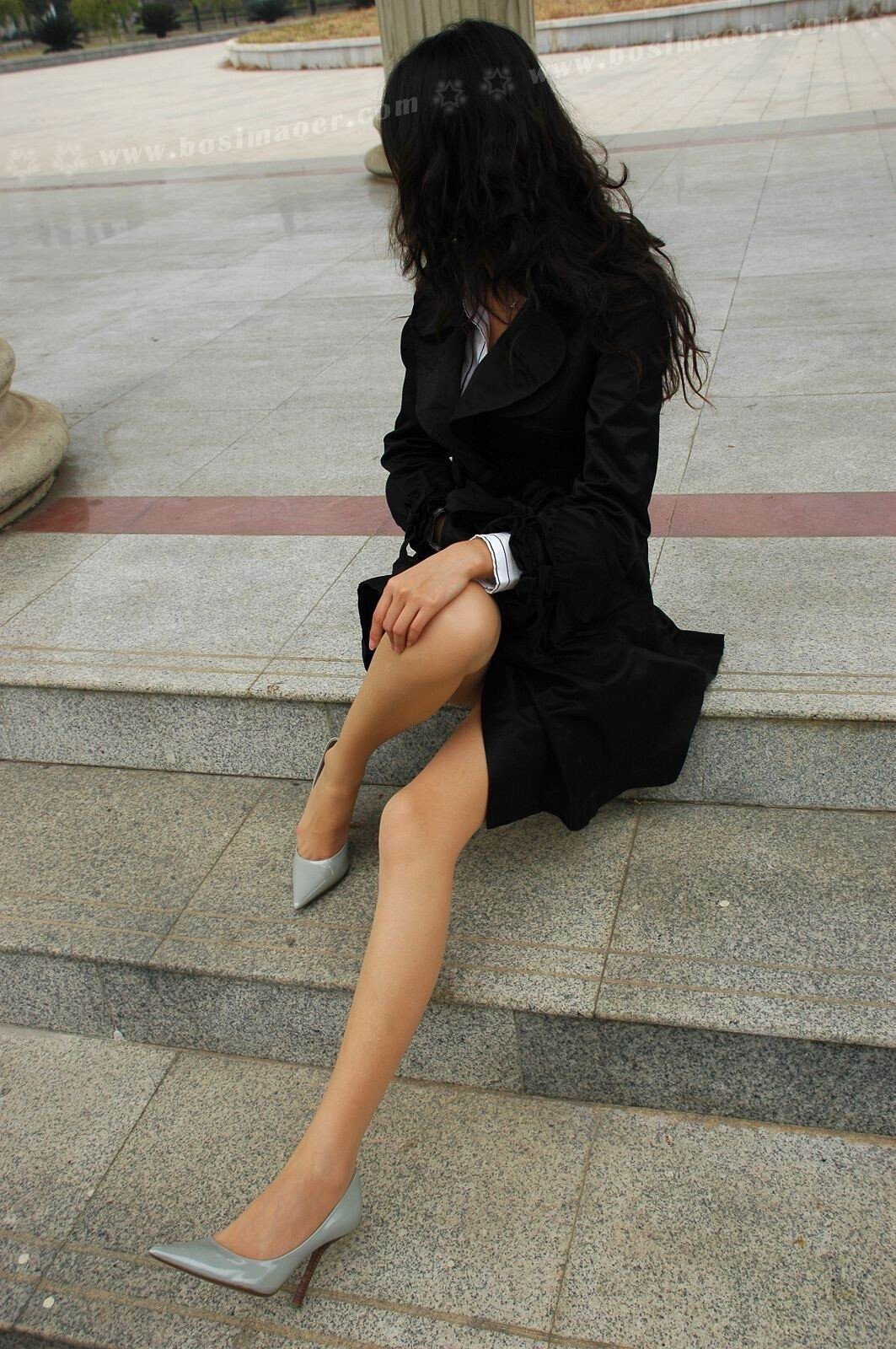 黑衣肉丝搭配 波斯猫儿丝袜合集精选Part38