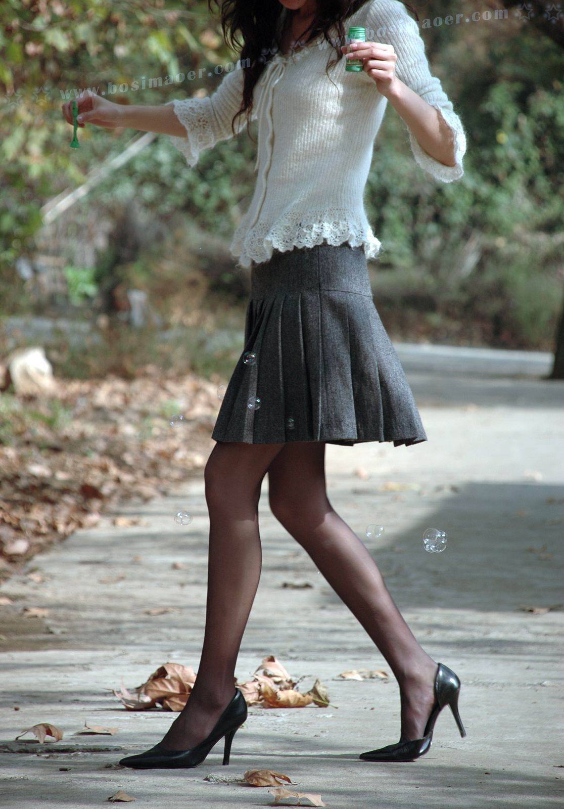 短裙丝袜美女 波斯猫儿合集33