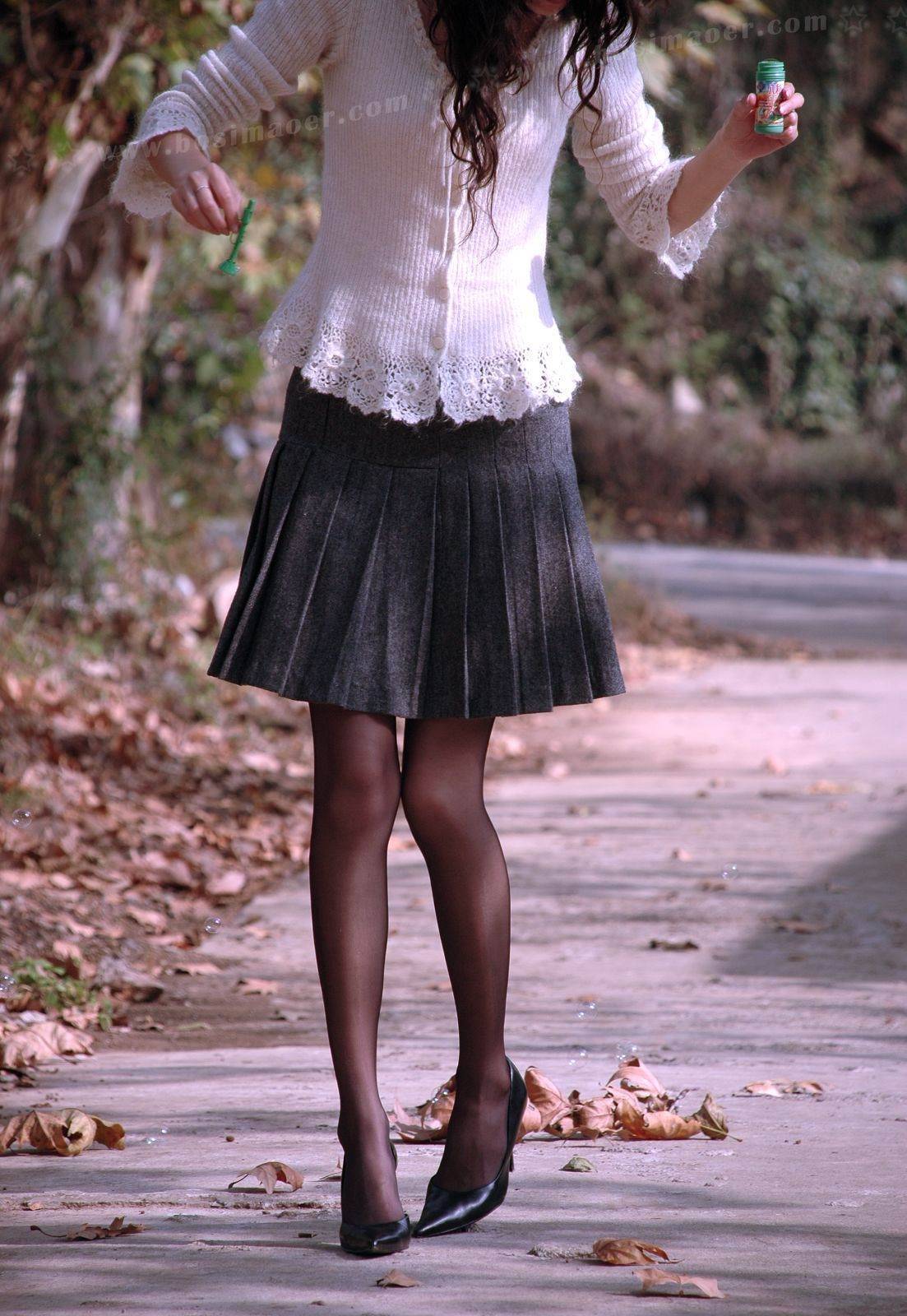 短裙丝袜美女 波斯猫儿合集33