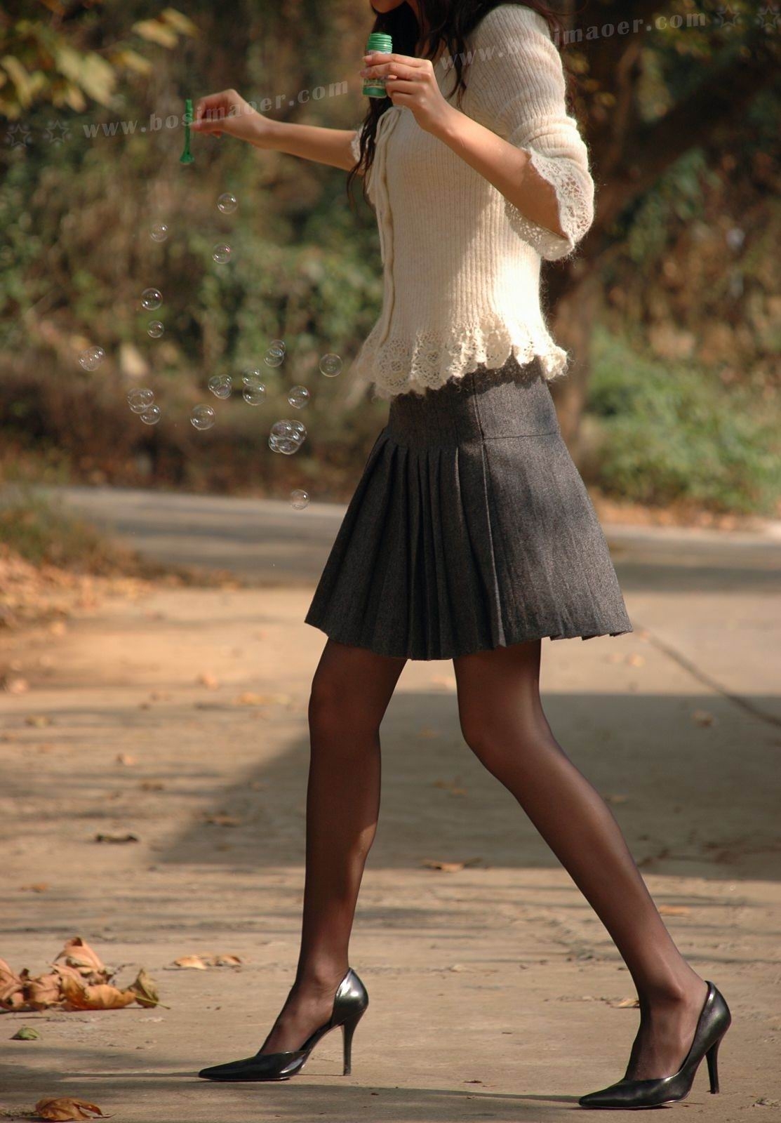 短裙丝袜美女 波斯猫儿合集33