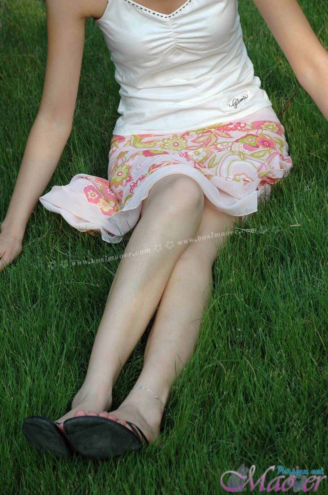 野外露出完美无暇的性感美腿 波斯猫儿合集精选Part45