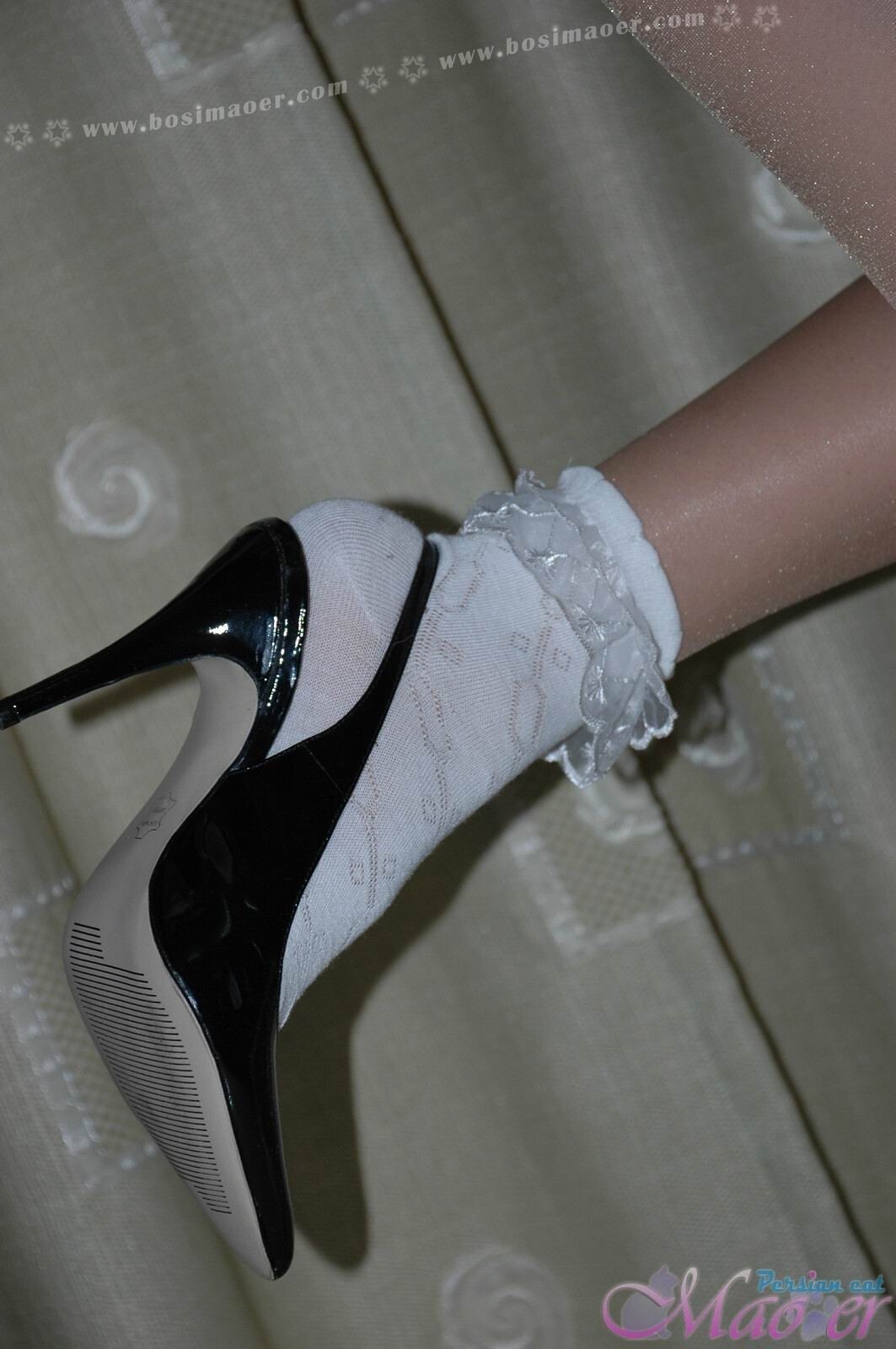 职业装黑丝黑高写真 波斯猫儿VIP套图