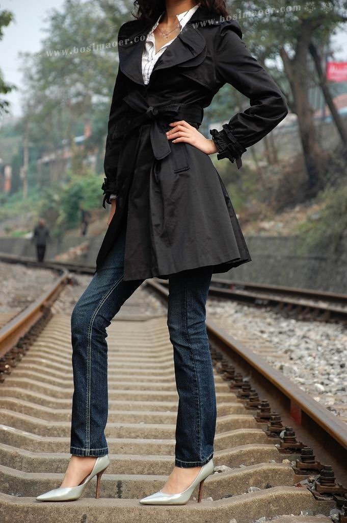 丝袜牛仔裤 美女写真 波斯猫儿合集33