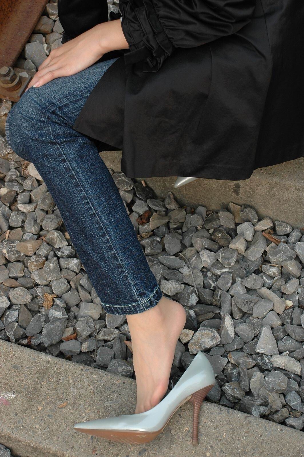 丝袜牛仔裤 美女写真 波斯猫儿合集33