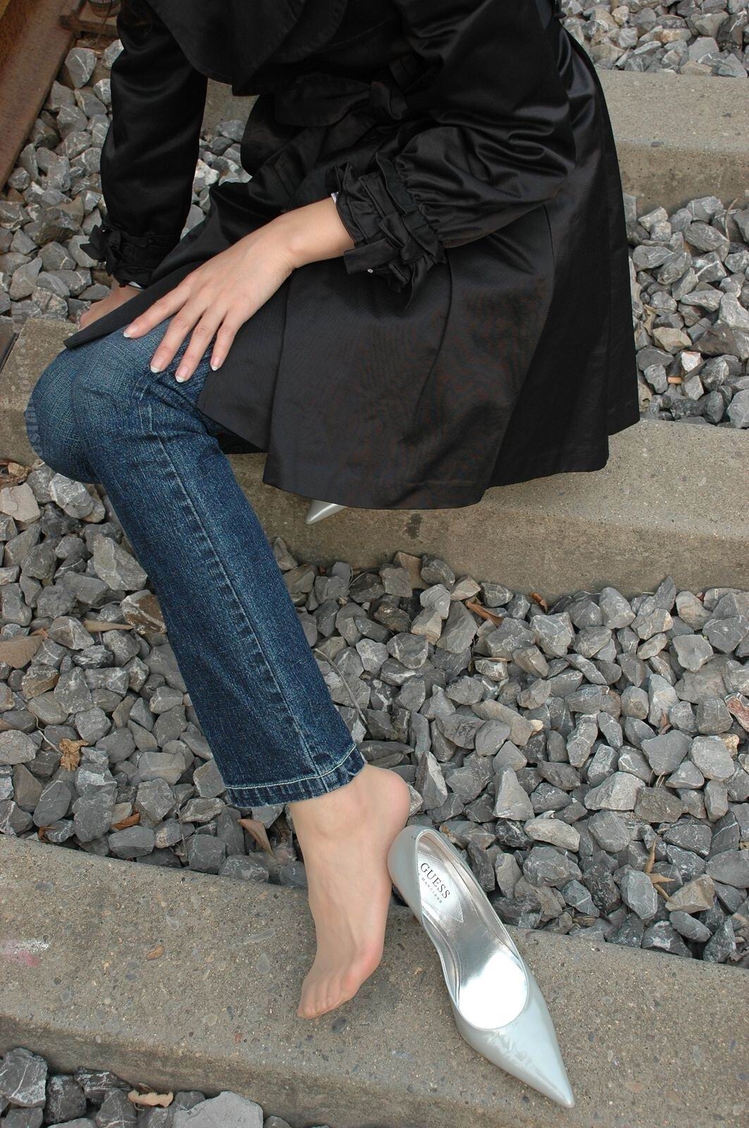 丝袜牛仔裤 美女写真 波斯猫儿合集33