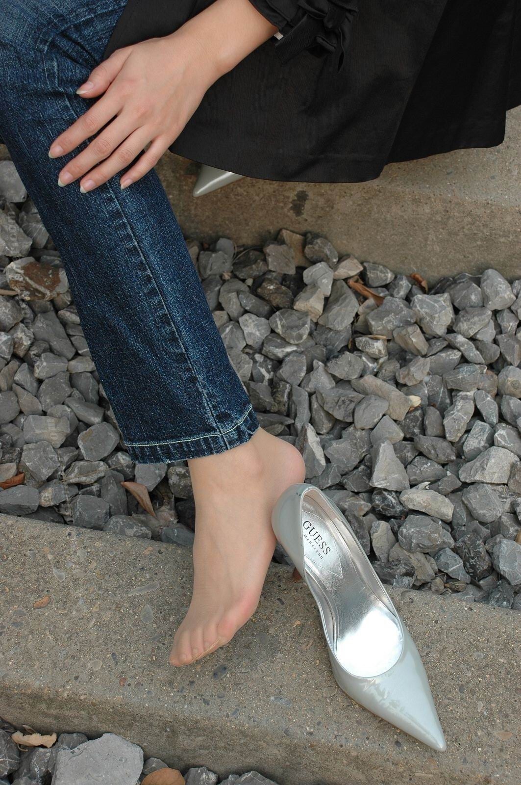 丝袜牛仔裤 美女写真 波斯猫儿合集33