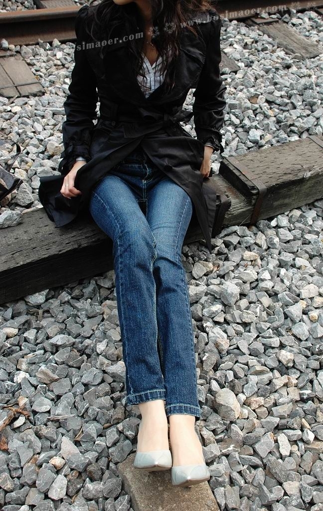 丝袜牛仔裤 美女写真 波斯猫儿合集33
