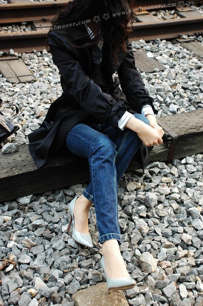 丝袜牛仔裤 美女写真 波斯猫儿合集33