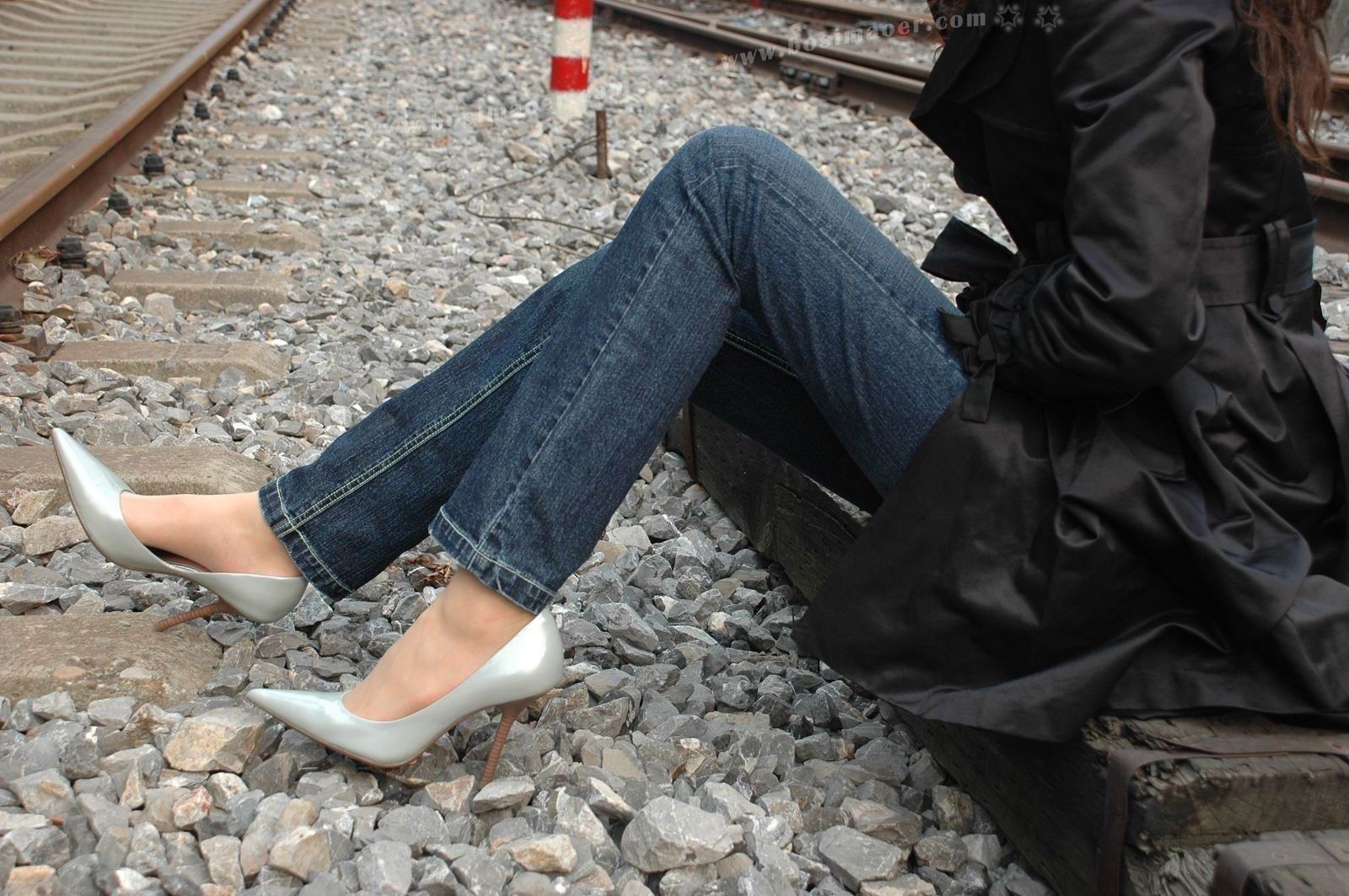 丝袜牛仔裤 美女写真 波斯猫儿合集33