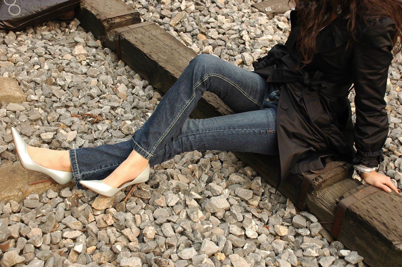 丝袜牛仔裤 美女写真 波斯猫儿合集33