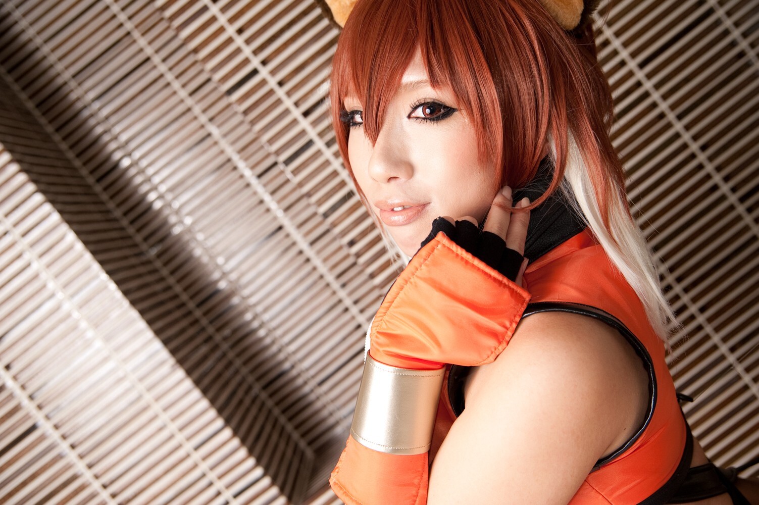 [Cosplay] 2013.03.25 Blazblue Hot Makoto Nanaya 猫女制服