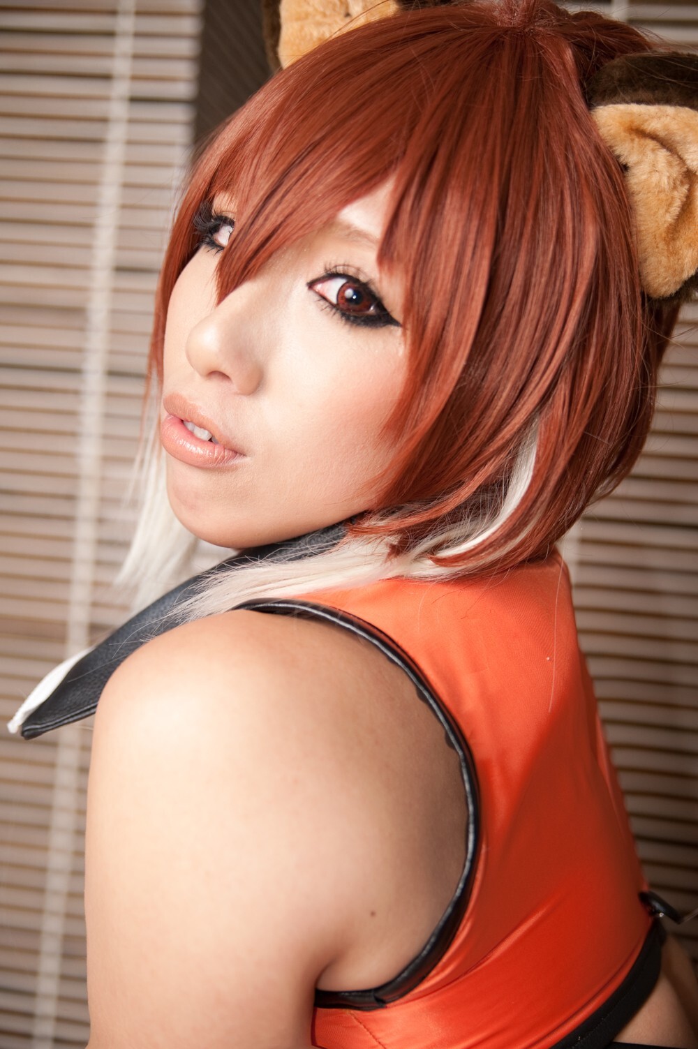 [Cosplay] 2013.03.25 Blazblue Hot Makoto Nanaya 猫女制服