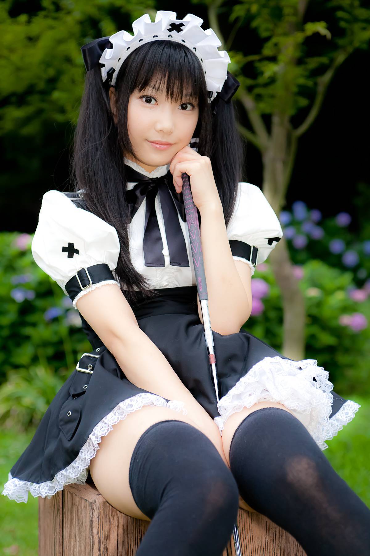 cosplay制服美女 莲 - 下限少女 COSER合集之八 C78 一 户外丝袜