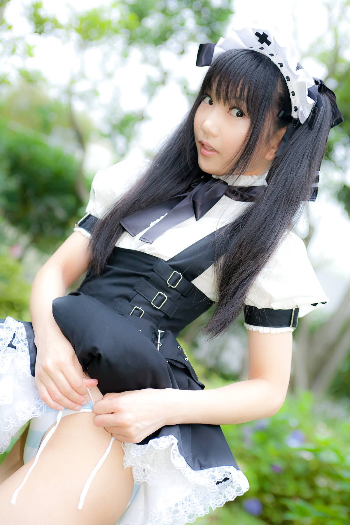 cosplay制服美女 莲 - 下限少女 COSER合集之八 C78 一 户外丝袜
