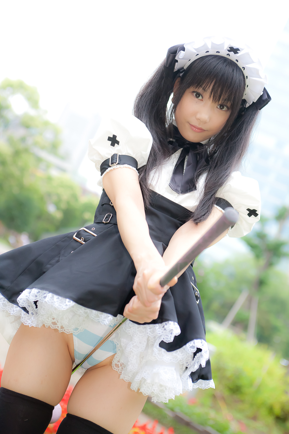 cosplay制服美女 莲 - 下限少女 COSER合集之八 C78 一 户外丝袜