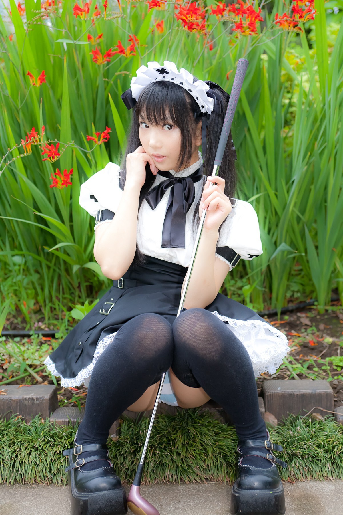 cosplay制服美女 莲 - 下限少女 COSER合集之八 C78 一 户外丝袜