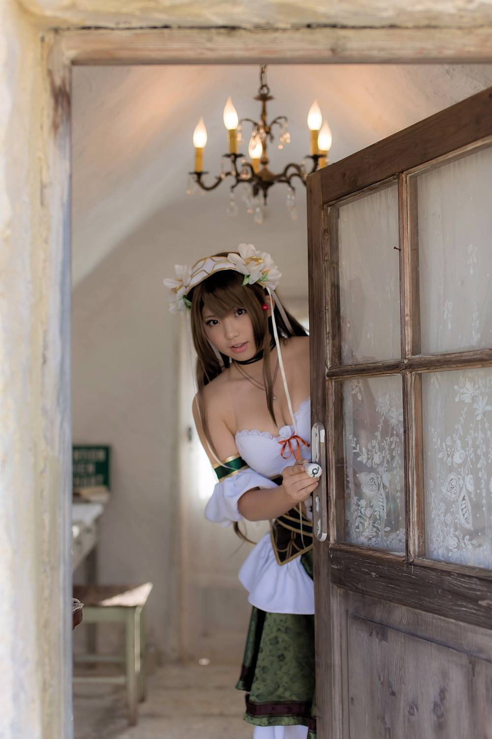 (C83) (COSPLAY) [ENAKO] 虚空のカナリア 性感丝袜美女图片