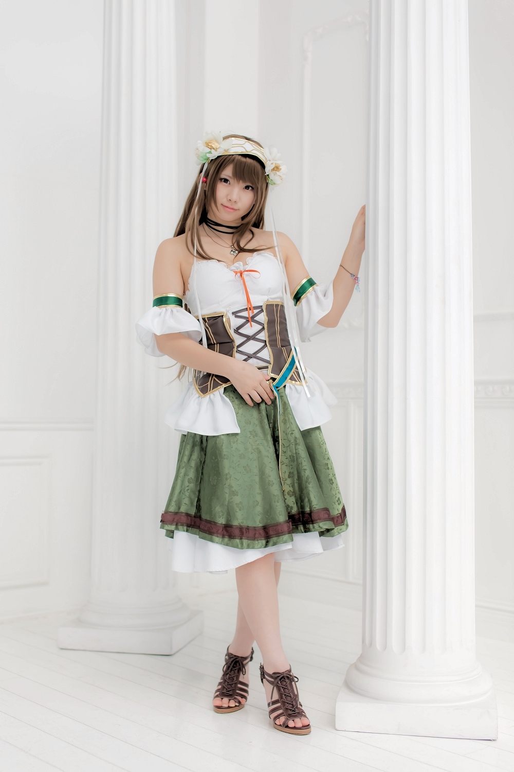 (C83) (COSPLAY) [ENAKO] 虚空のカナリア 性感丝袜美女图片