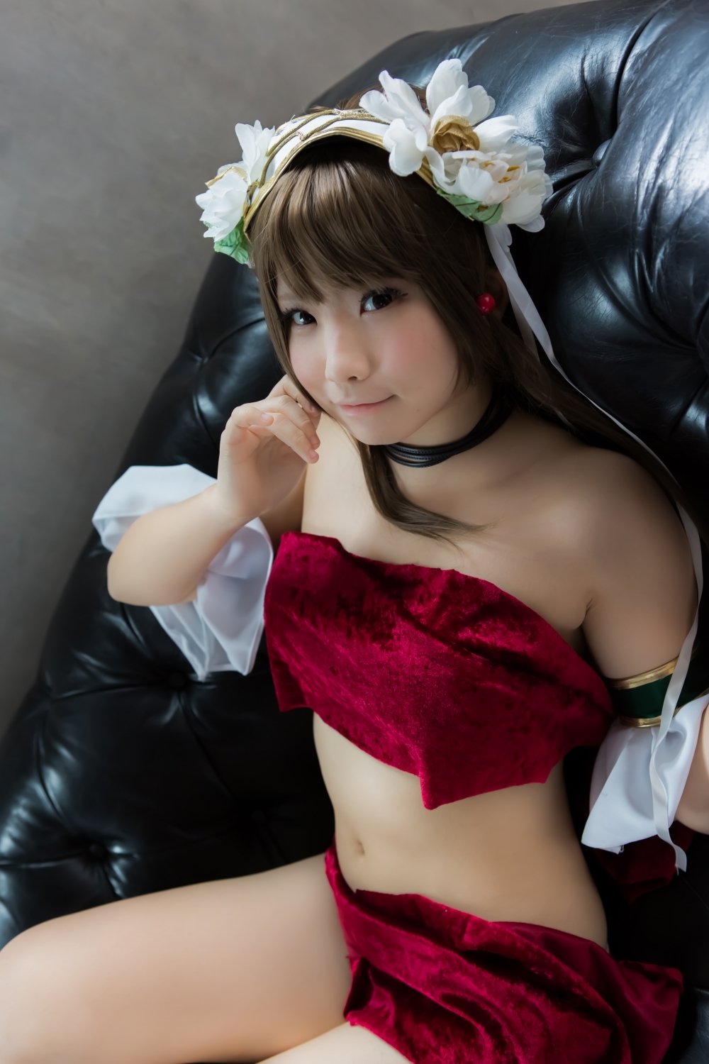 (C83) (COSPLAY) [ENAKO] 虚空のカナリア 性感丝袜美女图片