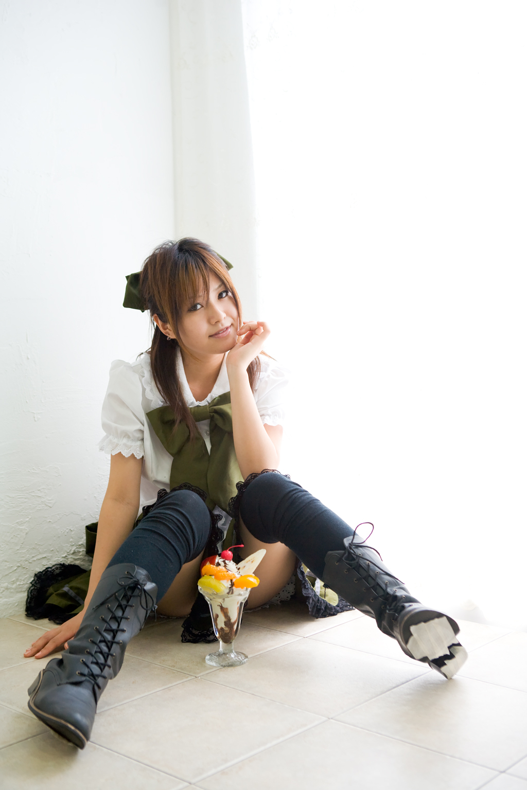 日本COS美女(1) [虎菊ワールド] 妹ロム 緑