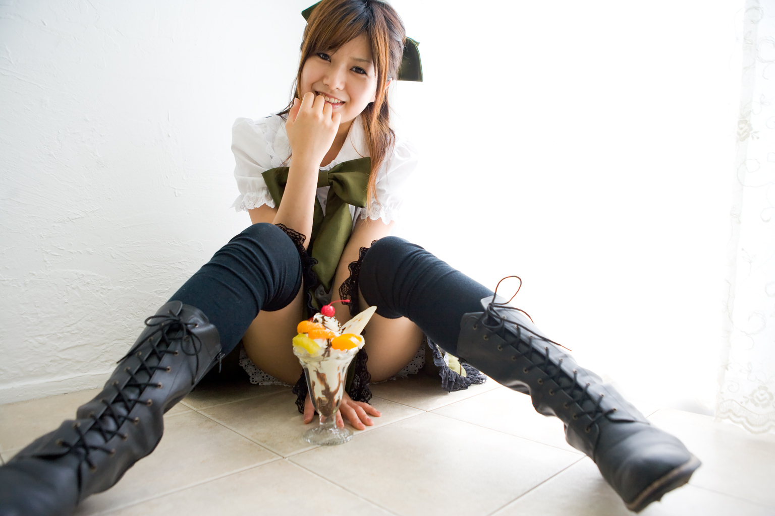 日本COS美女(1) [虎菊ワールド] 妹ロム 緑