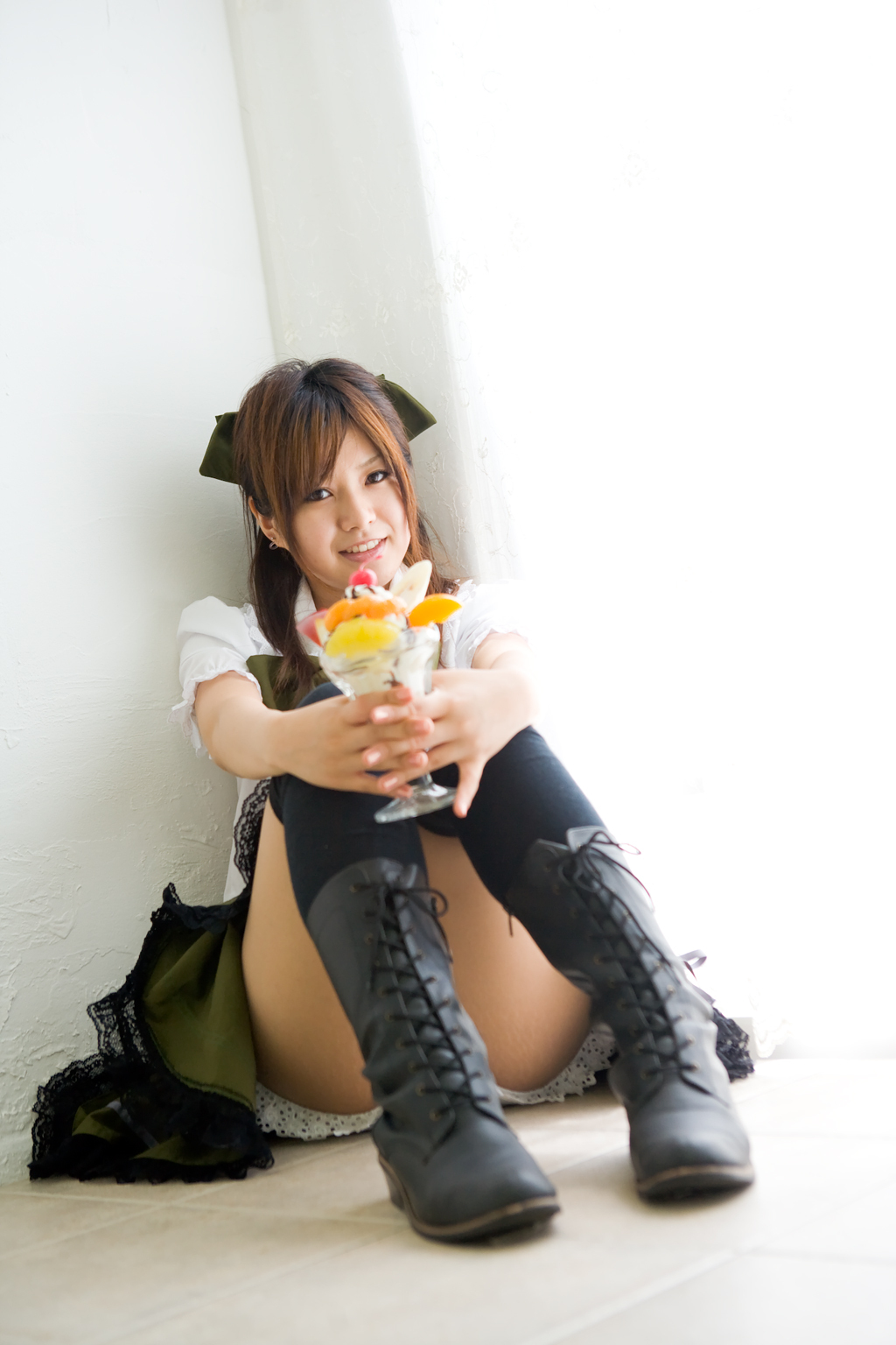 日本COS美女(1) [虎菊ワールド] 妹ロム 緑