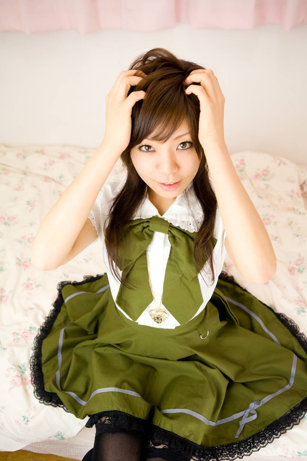日本COS美女(1) [虎菊ワールド] 妹ロム 緑