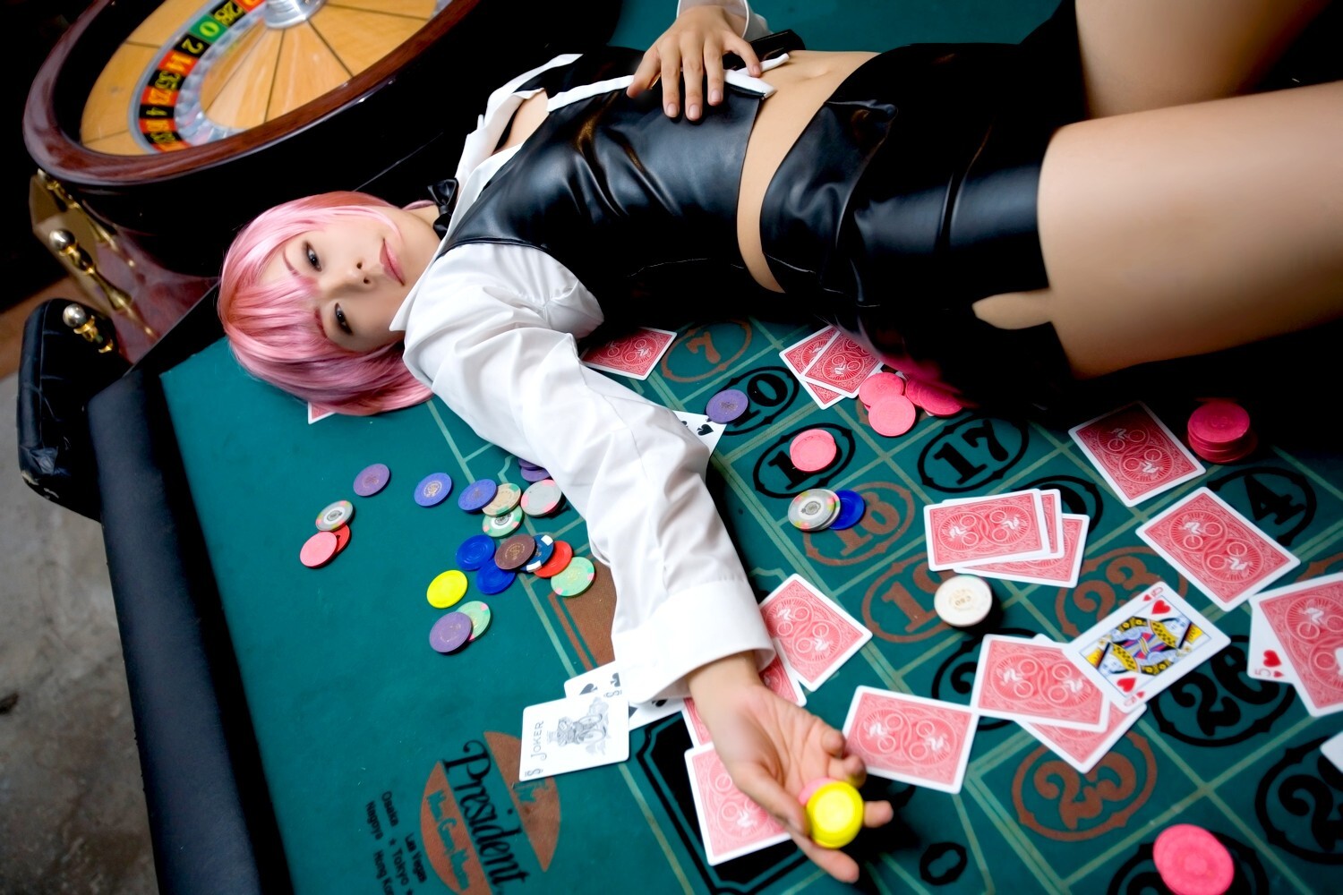 COS套图 [アカベコ屋(橘みなみ)] Super Blackjack Rio